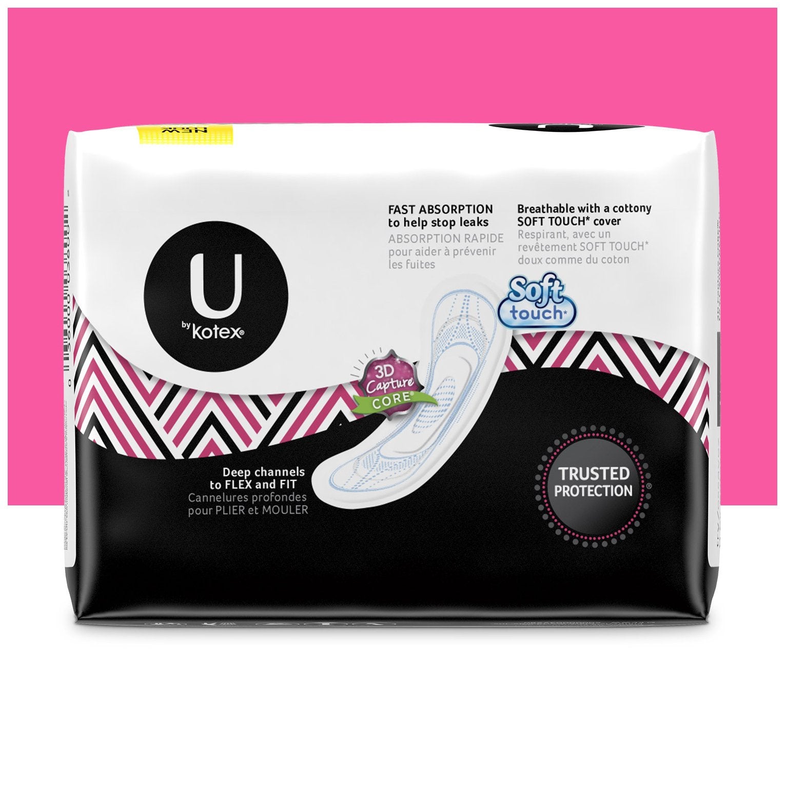 Kotex Ultra Thin Pads, 22 ct