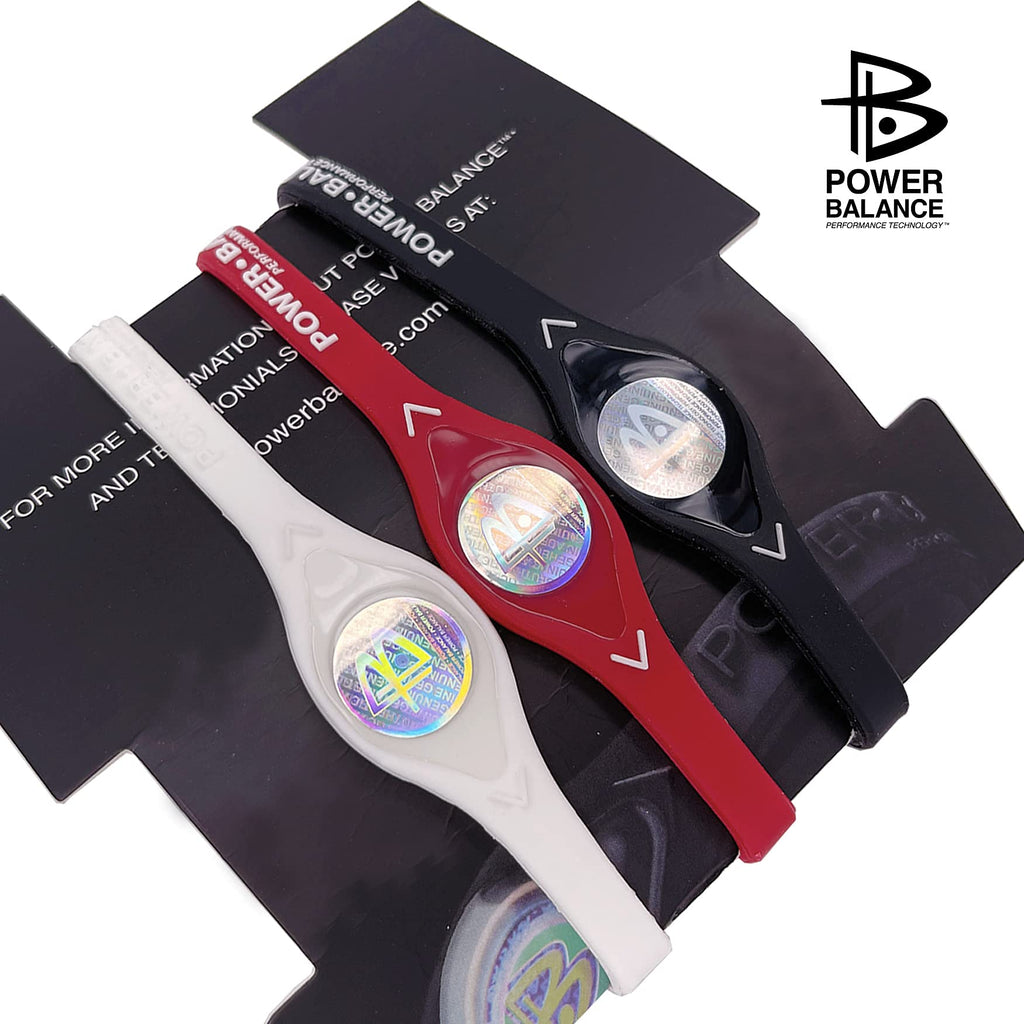 Power Balance The Original Genuine Performance Wristband, Silicone Rubber Wristbands Bracelets Sports Bracelet Wristband for Men