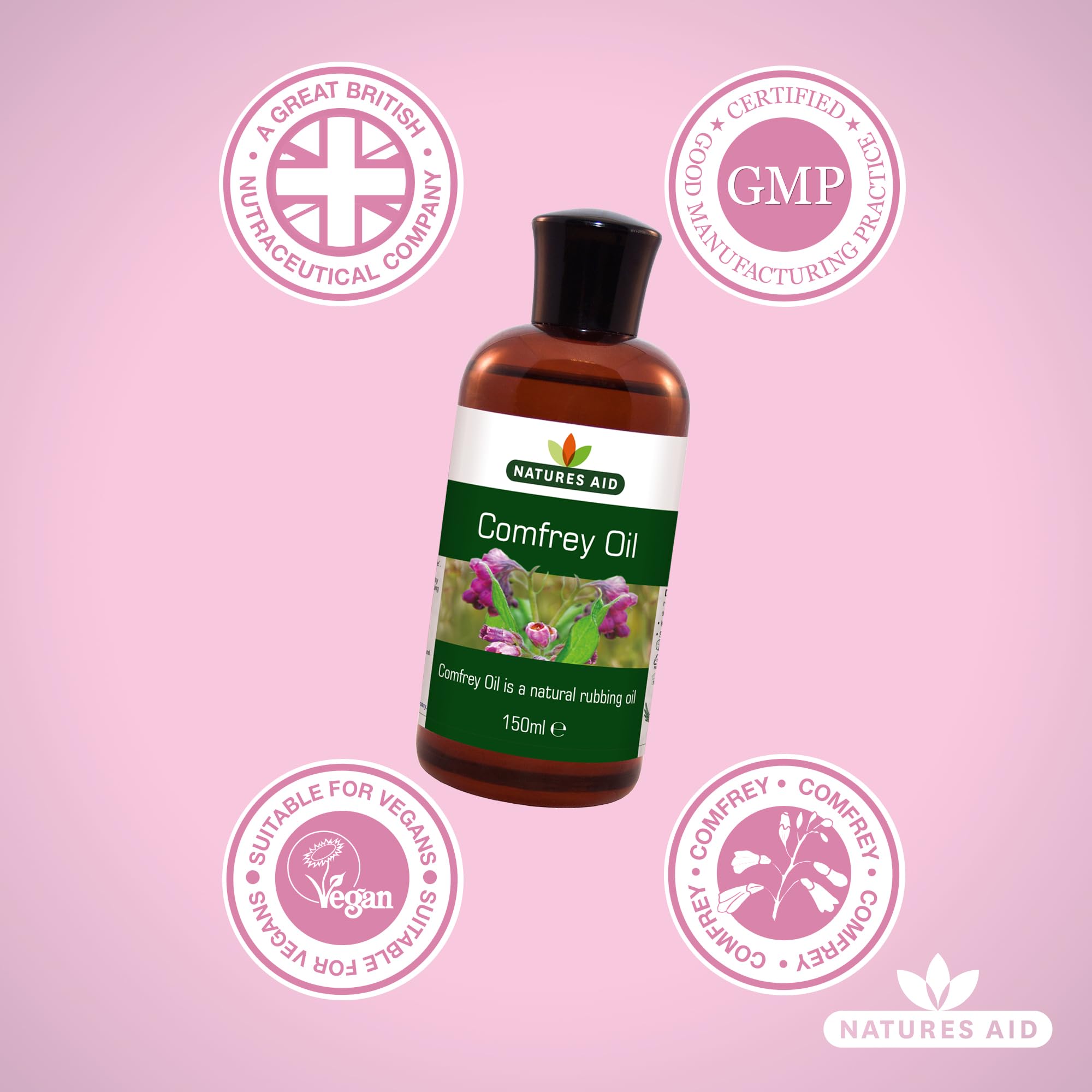 Natures Aid Comfrey Oil - 150ml