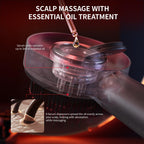 Breo Scalp3 Scalp Massaging Brush, Shiatsu Hair Scalp Massager with Waterproof, Cordless Electric Head Massager for Scalp & Hair