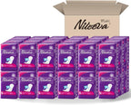 Nileeva Individually Wrapped Super Maxi Sanitary Napkins Feminine Care, Super Value (576 Pads= 16 Pads/Pack X 36 Packs) Bulk Buy