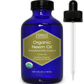 Organic, Neem Oil, for Plants, Skin, Hair, Dogs - 100% Pure, Neem Oil, by Zongle Therapeutics, 4 OZ