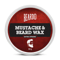 Beardo Beard And Mustache Wax, 50 Gm | Beard Wax For Beard & Mustache Styling | Long Lasting Extra Strong Hold Wax For Men | Bea
