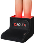Kaoudt Medical Grade Red Light Therapy for Feet Neuropathy, FSA&HSA, Black
