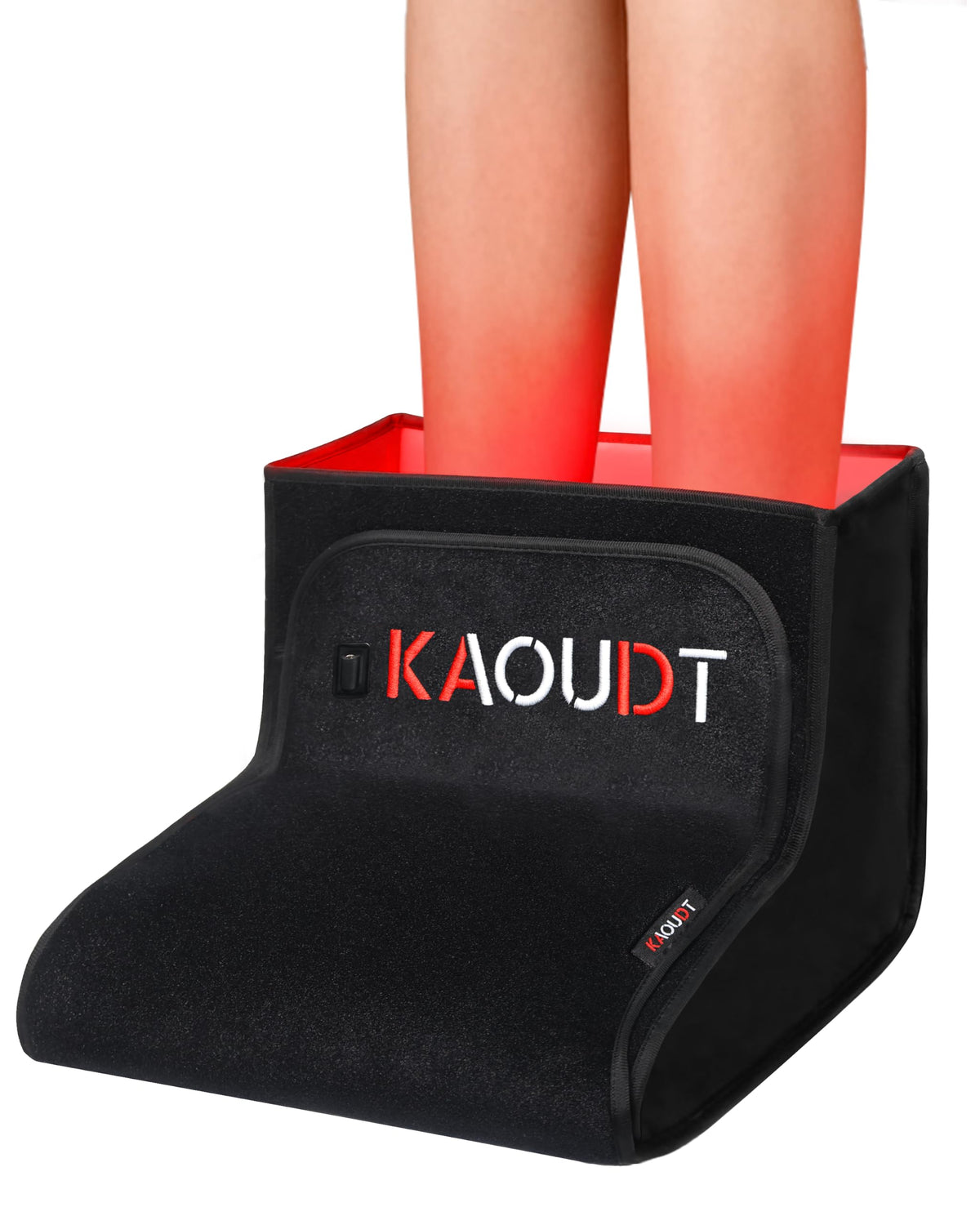 Kaoudt Medical Grade Red Light Therapy for Feet Neuropathy, FSA&HSA, Black