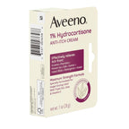 Aveeno Maximum Strength 1% Hydrocortisone Anti-Itch Cream, Triple Oat, Aloe & Vitamin E for Itch Relief from Eczema, Psoriasis,