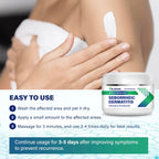 Blooskim Seborrheic Dermatitis Face Cream - Face, Scalp & Body Moisturizing Treatment for Flaky, Itchy Skin - Daily Lotion for P