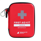 Breakwater Supply First Aid Kit for Car, Home, Office, Travel, Dorm, Businesses, 101 Piece HSA FSA Household & AirBNB Essentials