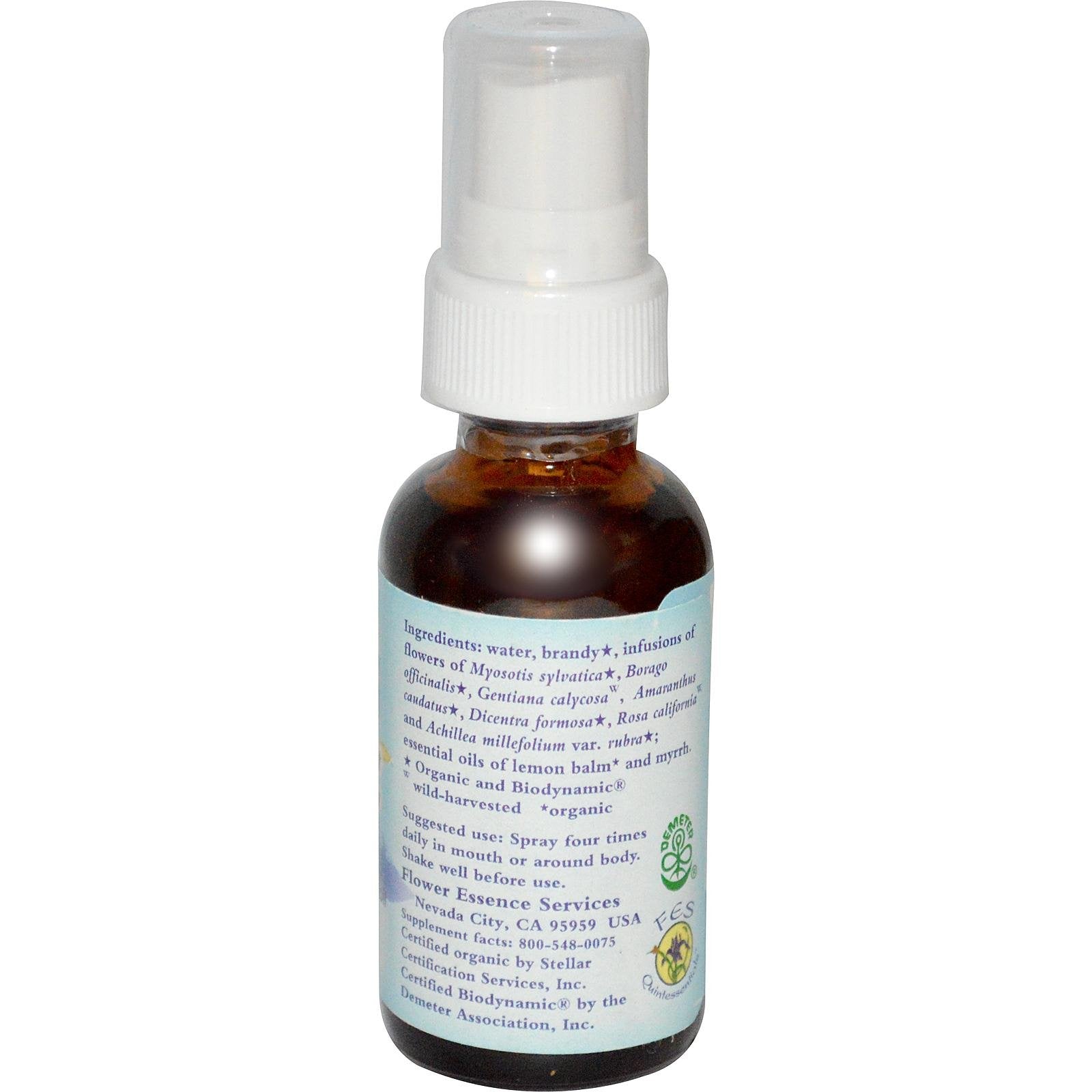 Flower Essence & essential oil Herbal Supplement 1 Fl. oz. (30ml)