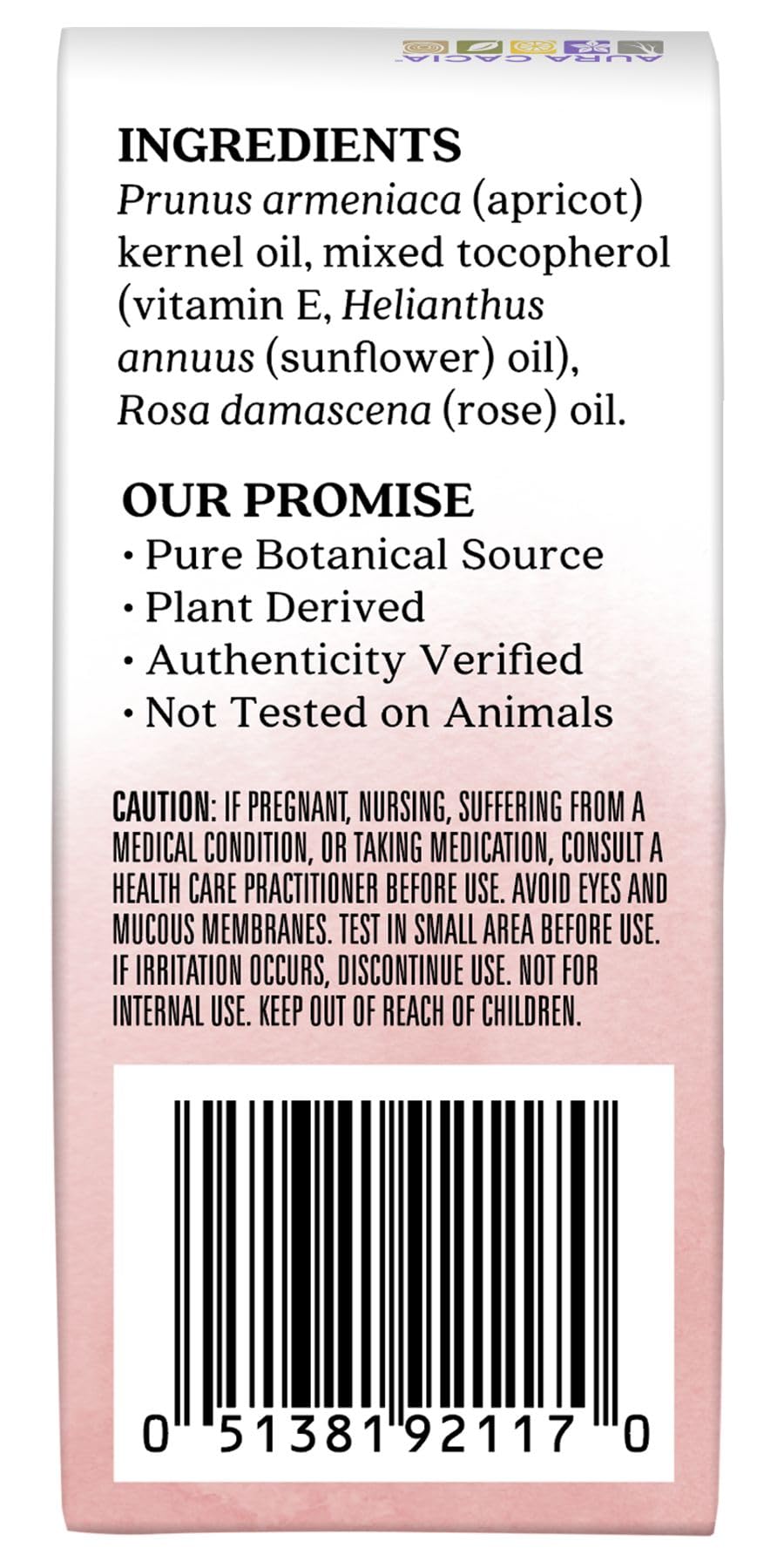 Aura Cacia Roll-On Essential Oil Blend, Rose, 0.31 Ounce Jar
