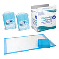 Dynarex Disposable Underpads, Medical-Grade Incontinence Bed Pads to Protect Furniture, 30   x30    (105g), with Polymer, 1 Case