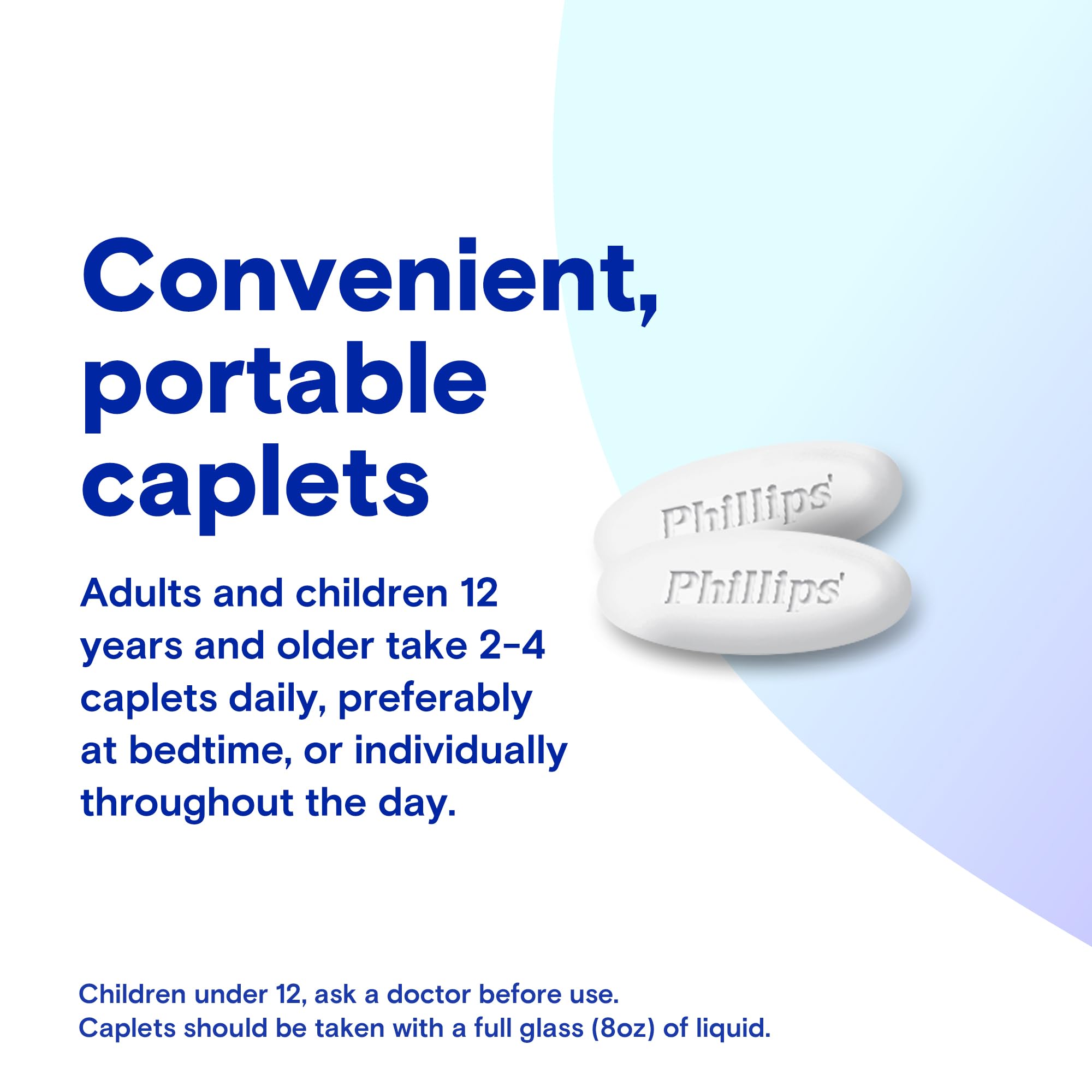 Phillips Laxative Caplets (24-Count Box), Multi