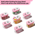 Extra Large Pill Organizer Weekly, Smart XL Pill Organizer 2 Times a Day, Pill Box 7 Day Twice a Day, Pill Cases Organizers 7 Da