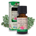 Natures Answer Eucalyptus Essential Oil, USDA Organic, 100% Pure | Natural Aromatherapy Oil for Diffuser/Humidifier, Steam Disti
