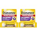 Dramamine All Day Less Drowsy Motion Sickness Relief | 8 Tablets Included (Pack of 2)