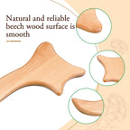 Nuanchu Maderoterapia kit Wooden Massage Tool Wooden Lymphatic Drainage Tool Lymphatic Drainage Tool Lymphatic Drainage Body Too