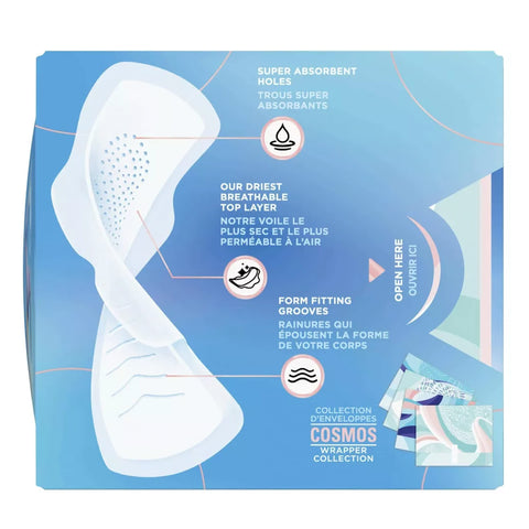 Always Pads Size 1 Infinity With Flex Foam 18 Count (Pack of 2)