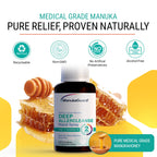 ManukaGuard Deep Allercleanse Medical Grade Manuka Honey Nasal Spray- Congestion Relief Drug Free & Alcohol Free 1.3 Fl oz