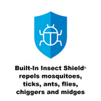 Atwater Carey Double Circular Bed Mosquito Net Treated with Insect Shield Permethrin Bug Repellent, Green Bed Net, One Size