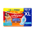 Whisper Choice Xl, 36 Xl Pads For Medium To Heavy Flow, Gives Up To 100% WorryFree Protection All Day With Cottony Softness