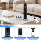 2ndAroma Waterless Scent Diffuser Starter Kit, Diffusers for Home Office Hotel 1000 Sq Ft Coverage, Cordless Essential Oil Diffu