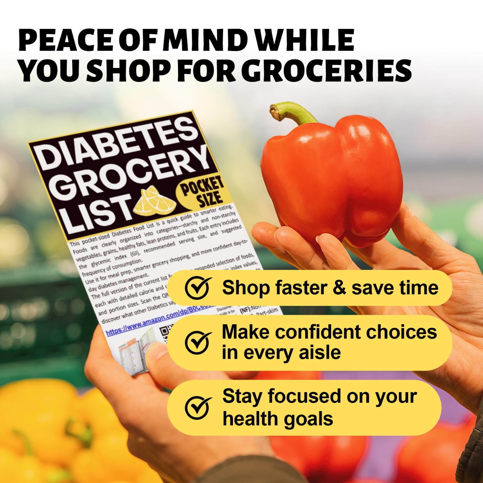 Diabetic Cheat Sheet Laminated. a Printable Type 2 Diabetes Food List Chart and meal planner for Diabetic Meal Planning and groc