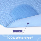 Conkote? Washable Underpads, 34 x 36 (Pack of 4), Waterproof Protective Pad for Bed, Couch, Sofa, Floor, Reusable Bedwetting Inc