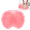 Glun Bathroom Massager Mat, Pillow Massage Cushion Mat Remove Dead Skin Cells, Improve Blood Circulation, Soft Bristles For Bath