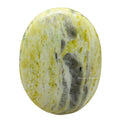 Serpentine Crystals and Healing Stones - Large Palm Stone Crystals Piedra - Crystal for Good Luck, Balanced Positive Energy, Med