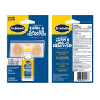 Dr. Scholl's Liquid Corn & Callus Remover, 0.33 Ounce // Removes Corns & Calluses Fast with Cushions That Provide Protection Aga