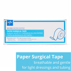Medline Essentials Paper Medical Tape, 1 Inch x 10 Yards per Roll, Box of 12