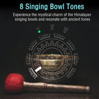 Rylaxtones Meditation System for Meditation,Mindfulness,Sound Bath,Chakra Healing, Stress Relief,Sound Therapy,Yoga Practice,Rel