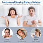 Chin Strap for CPAP Users,Chin Strap for Snoring,Adjustable & Breathable Anti Snoring Chin Strap for Sleeping, Jaw Strap for Sle