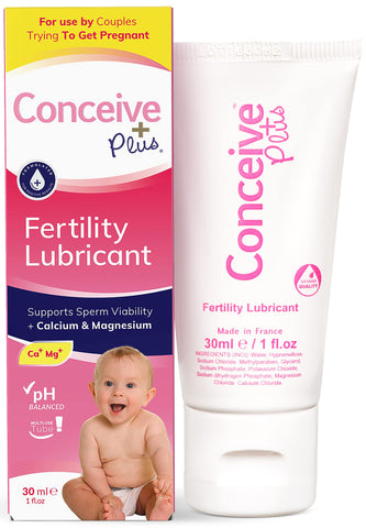 Conceive Plus Fertility Lubricant - Fertility Friendly Lube for Couples Trying to Conceive, 30ml / 1 fl oz