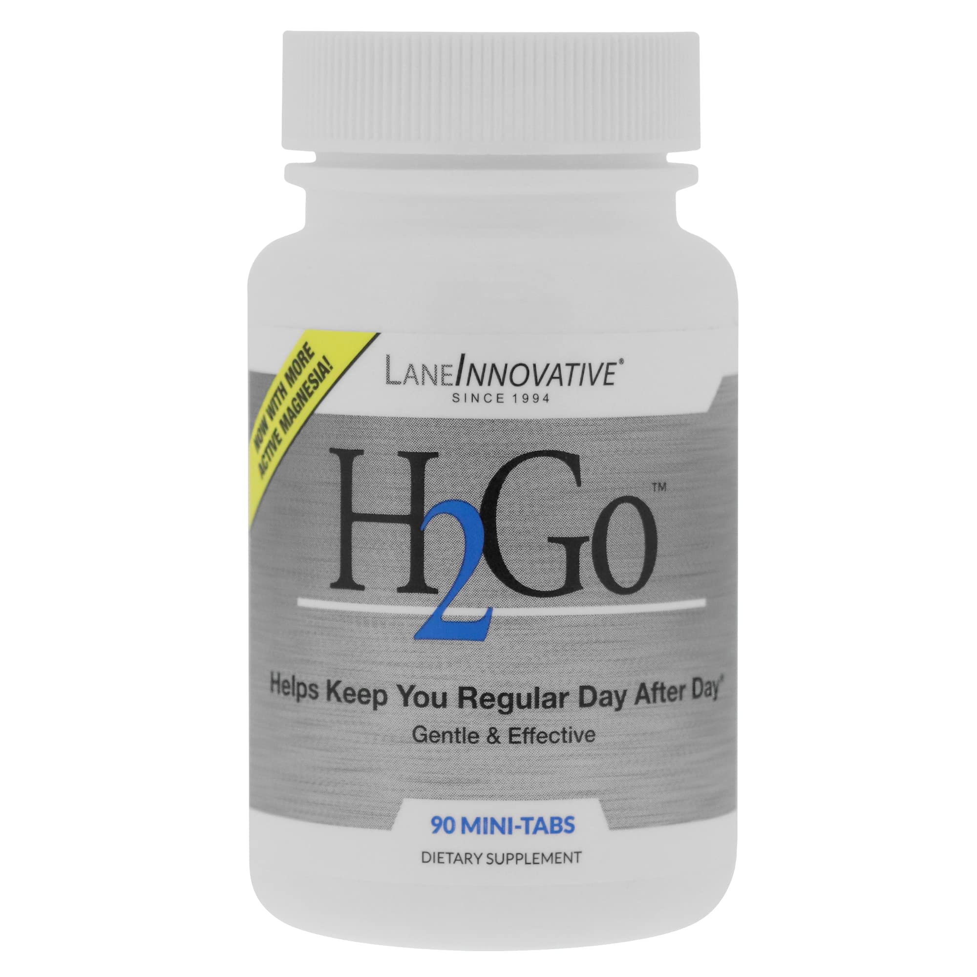 Lane Labs - H2Go, Helps Relieve Constipation and Irregularity, Gentle and Effective, Natural Mineral Supplement, Supports Colon 