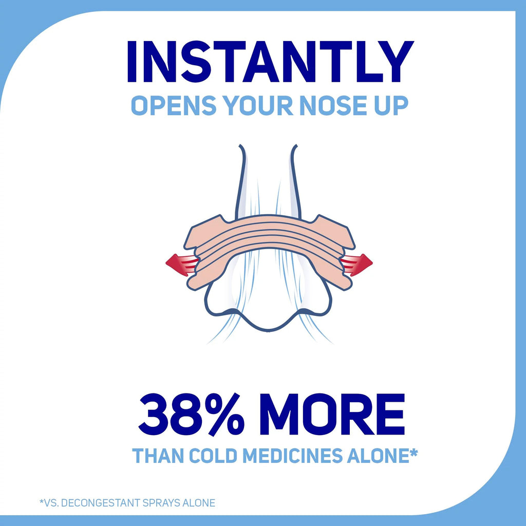 Breathe Right Nasal Strips Clear Large - 30 Strips
