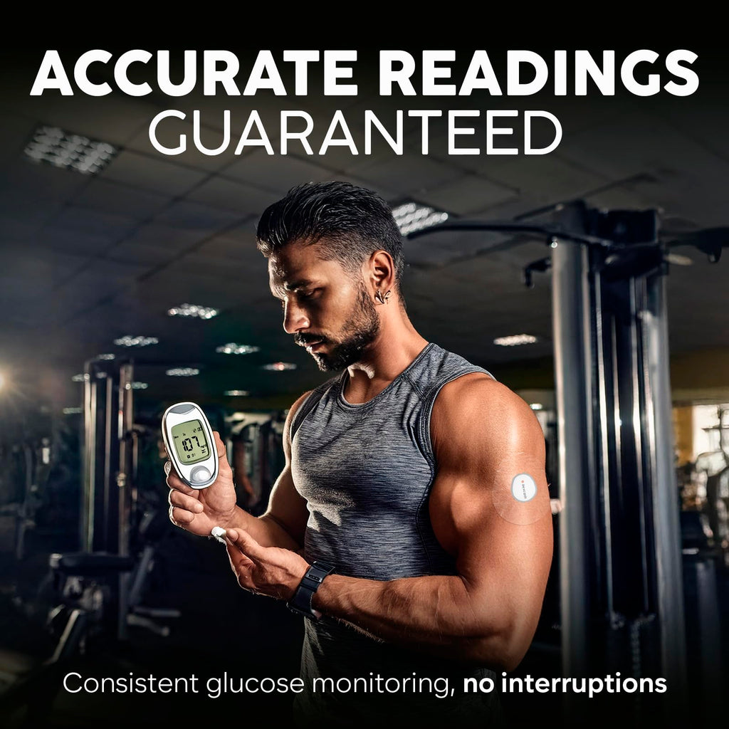 Adamson Dexcom G7 Over Patches Waterproof - 20 Clear Adhesive Patches - Transparent CGM Covers No Glue on Sensor - Strong Hold -