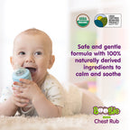 Boogie Chest Rub Stick for Soothing Relief, Petroleum-Free, USDA Organic, Naturally Derived, Soothing Eucalyptus and Lavender, 0