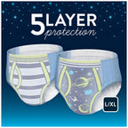 GoodNites Bedtime Bedwetting Underwear for Boys, L-XL, 11 Ct. (Packaging May Vary)