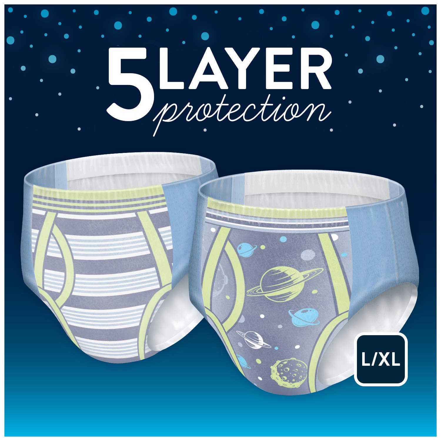 GoodNites Bedtime Bedwetting Underwear for Boys, L-XL, 11 Ct. (Packaging May Vary)
