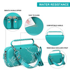 Supmay Hard Case for Asthma Inhaler, Handheld Spacer for Kids and Adults, Masks, Inhaler Holder Asthma Travel Bag Carrying Organ