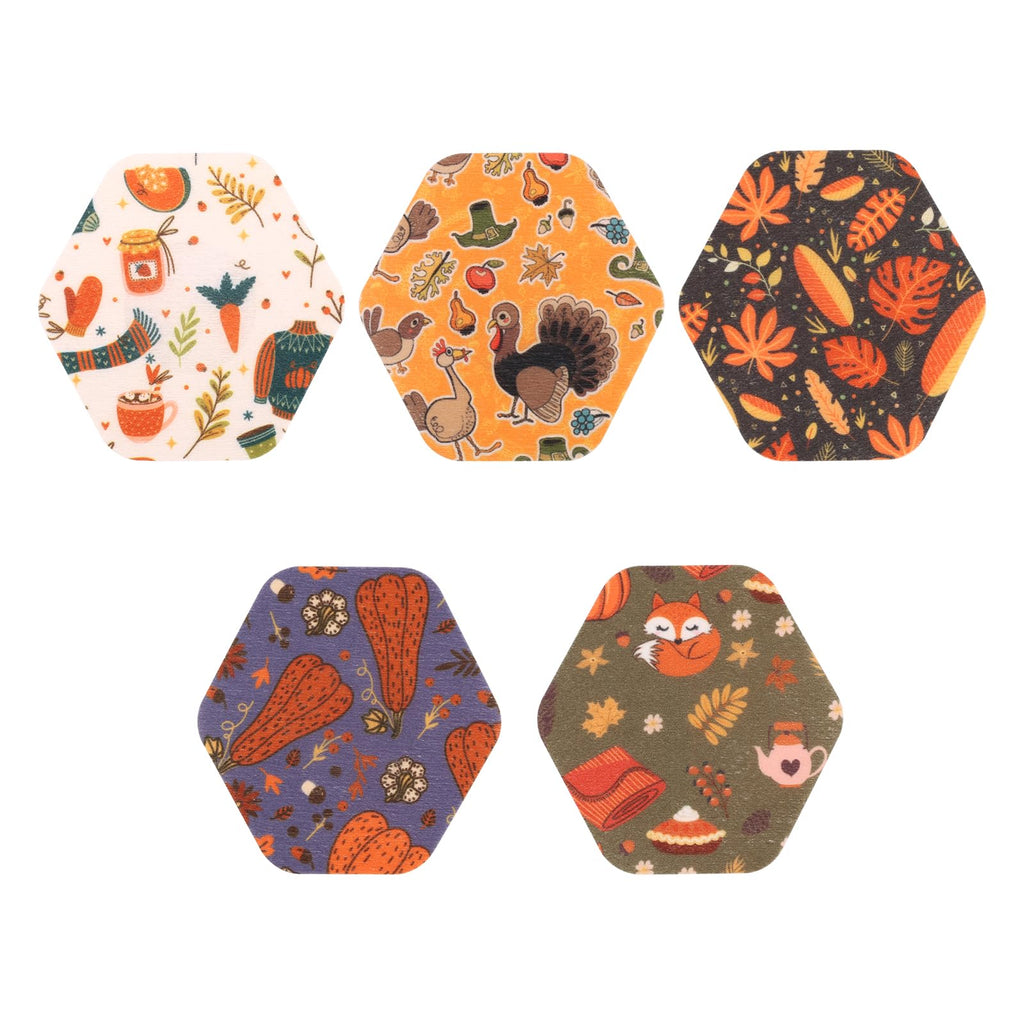 25pcs Sensor Covers for Libre 2/3, Waterproof Thanksgiving Sensor Stickers CGM Over Patches Compatible with Libre 2/3