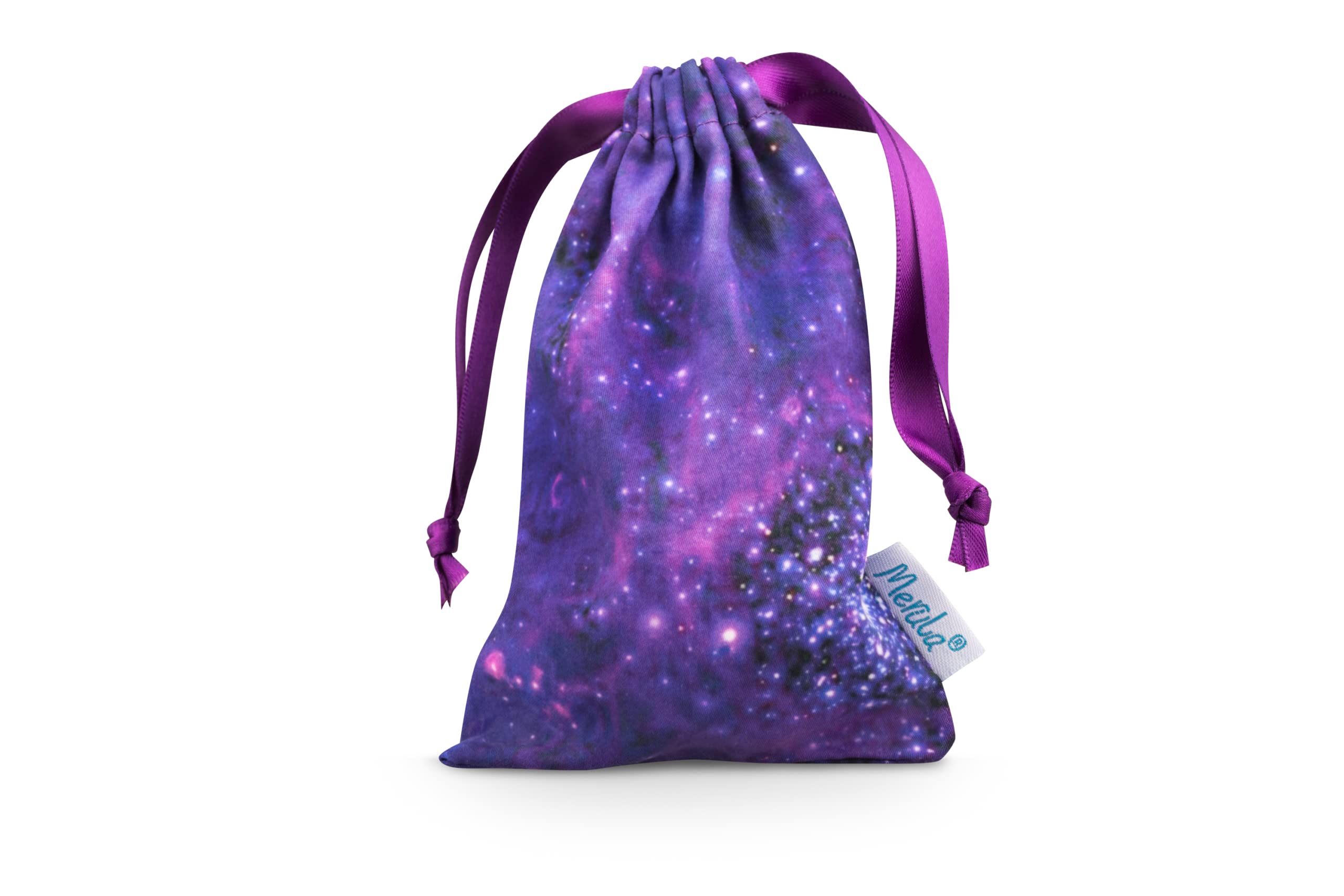 Merula Cup Galaxy (Violet) - One Size Menstrual Cup Made of Medical Silicone, 10 g
