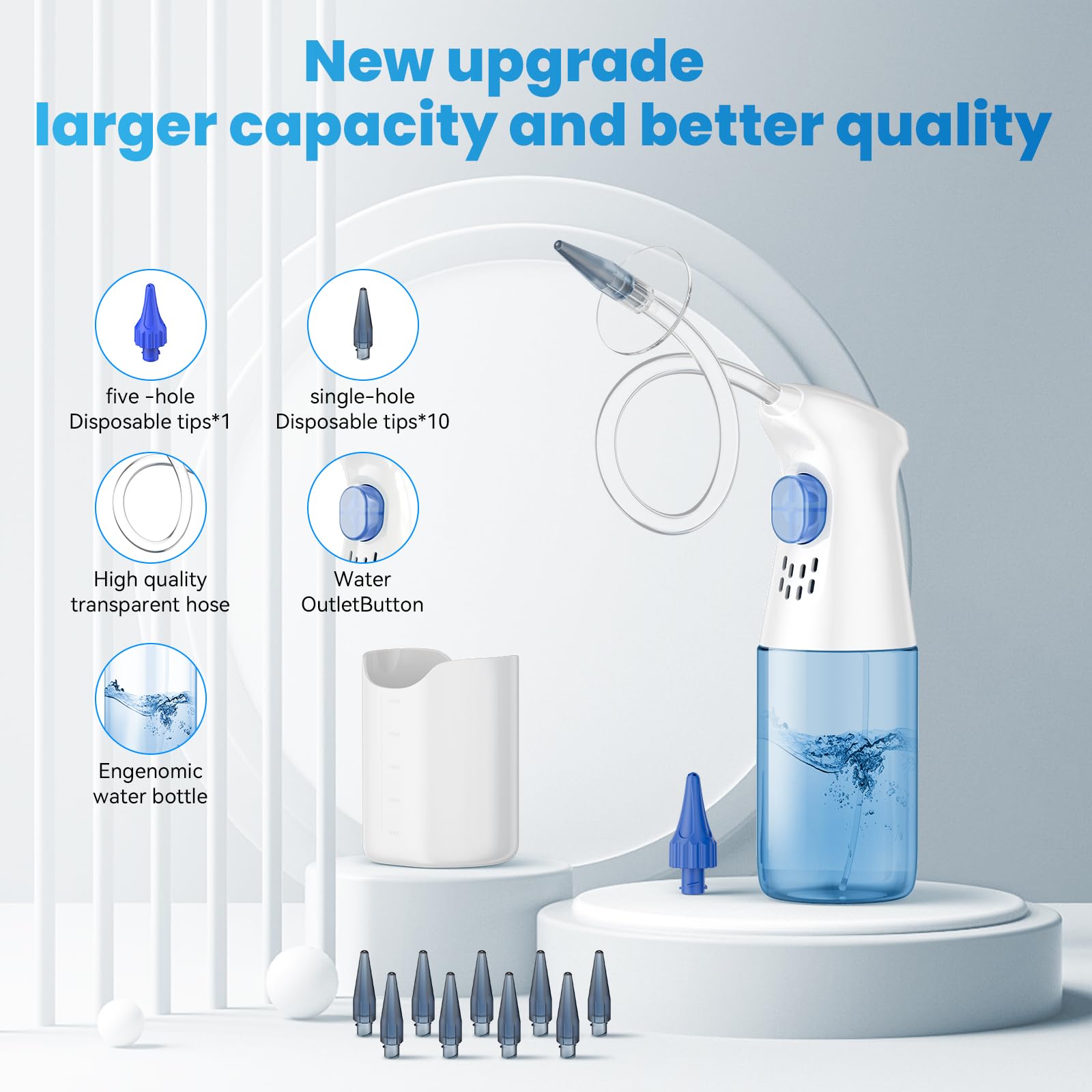 Ear Wax Removal, Ear Cleaner, Ear Wax Removal Kit, FSA Eligible Items Only List, Manual Ear Irrigation Flushing System, Safe and