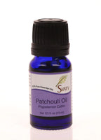 SVATV Patchouli Essential Oil Therapeutic Grade Aromatherapy Oils Fragrance Oil for Diffuser Yoga Massage & DIY Personal Care 10