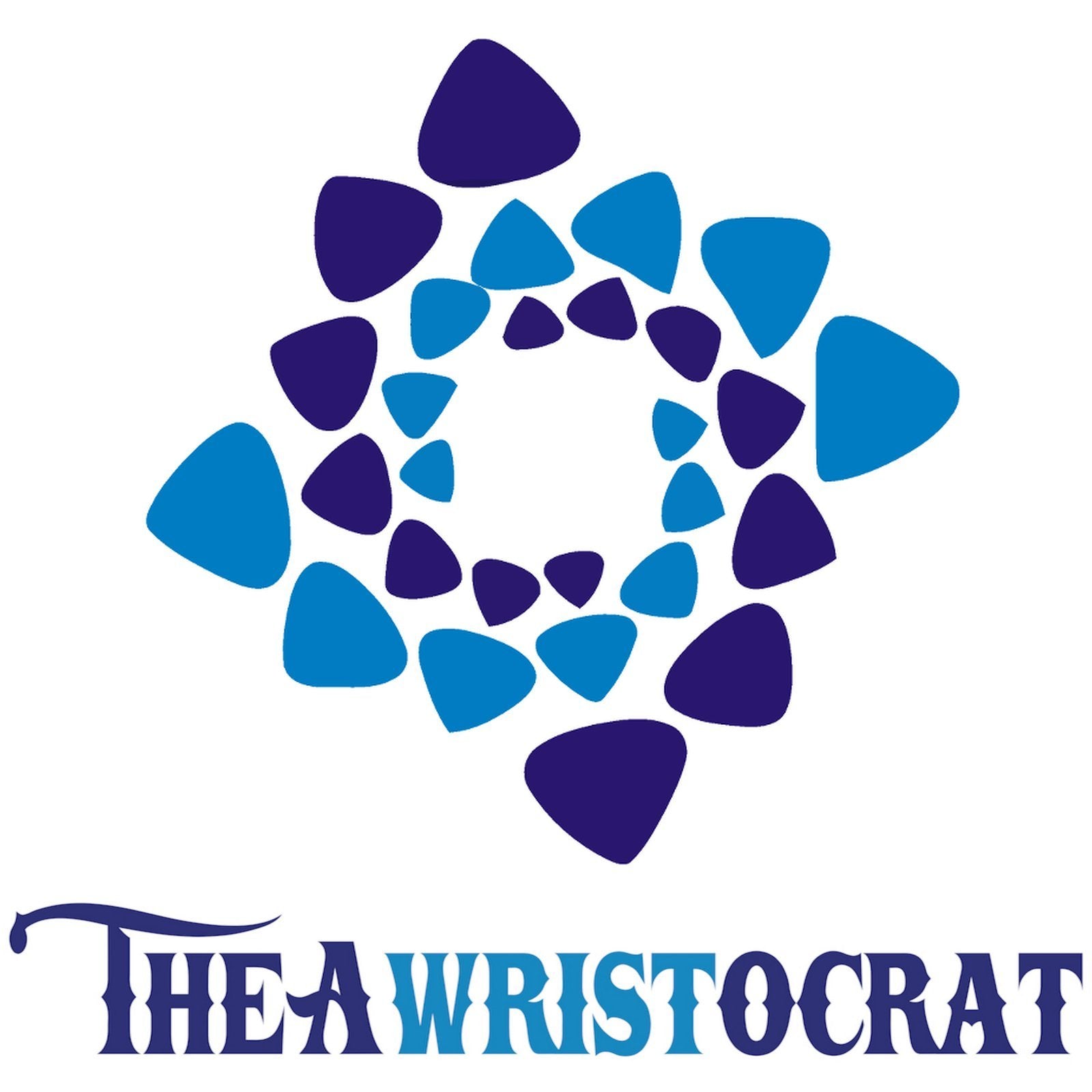 TheAwristocrat Zen-ERGY Balance Bands_USA Company_Get Zenergized! (Blue Band with White, Medium (190mm))