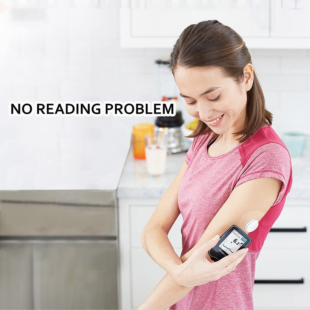 HONYOU Libre 2 Plus Sensor Covers & Lingo CGM Waterproof Freestyle Sensor Patches for Libre 1/2/3 Plus, Hypoallergenic & Latex-F