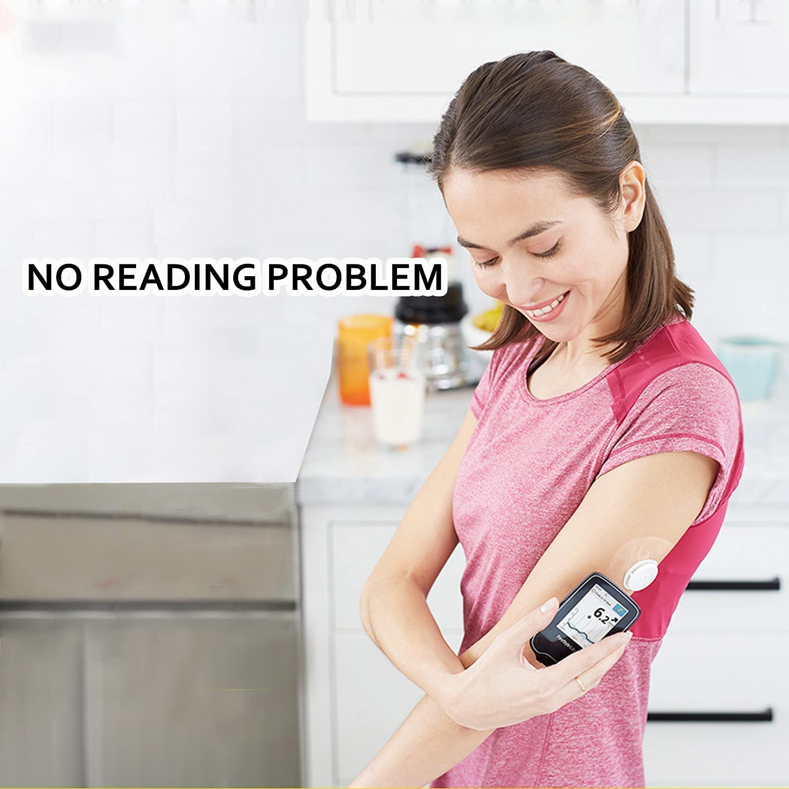 HONYOU Libre 2 Plus Sensor Covers & Lingo CGM Waterproof Freestyle Sensor Patches for Libre 1/2/3 Plus, Hypoallergenic & Latex-F