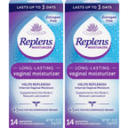 Replens Replens Long Lasting Vaginal Moisturizer, 14 Applications 1.23 oz (Pack of 2)