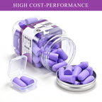 Lenicany 30Pair Soft Foam EarPlugs, 32dB Disposable Sound Blocking Noise Cancelling Ear Plugs for Concerts Loud Music/Shooting G